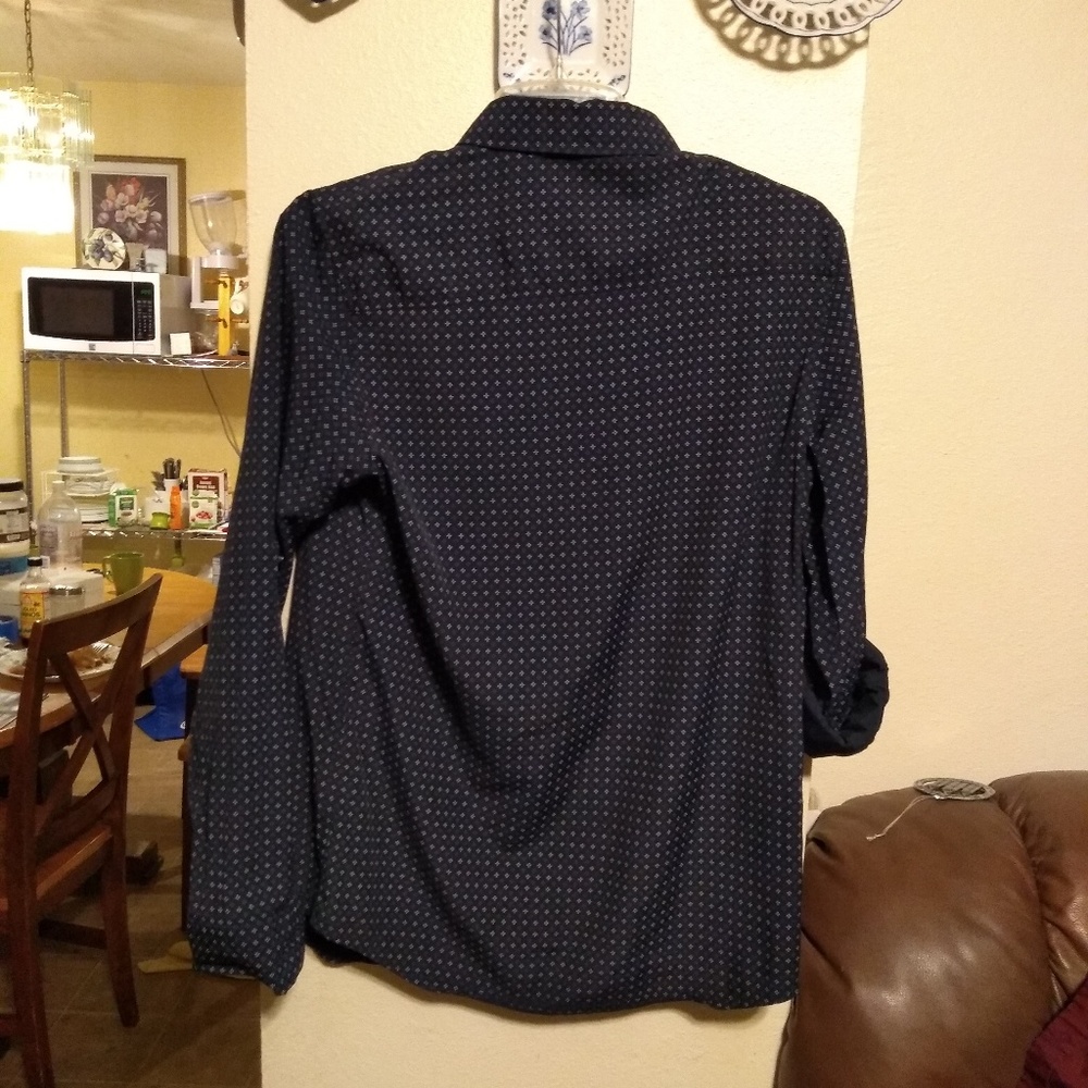 Blue button down - Picture 2 of 3